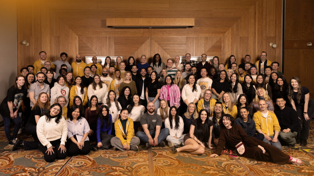 A photo of all Know Company employees